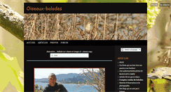 Desktop Screenshot of oiseaux-balades.com